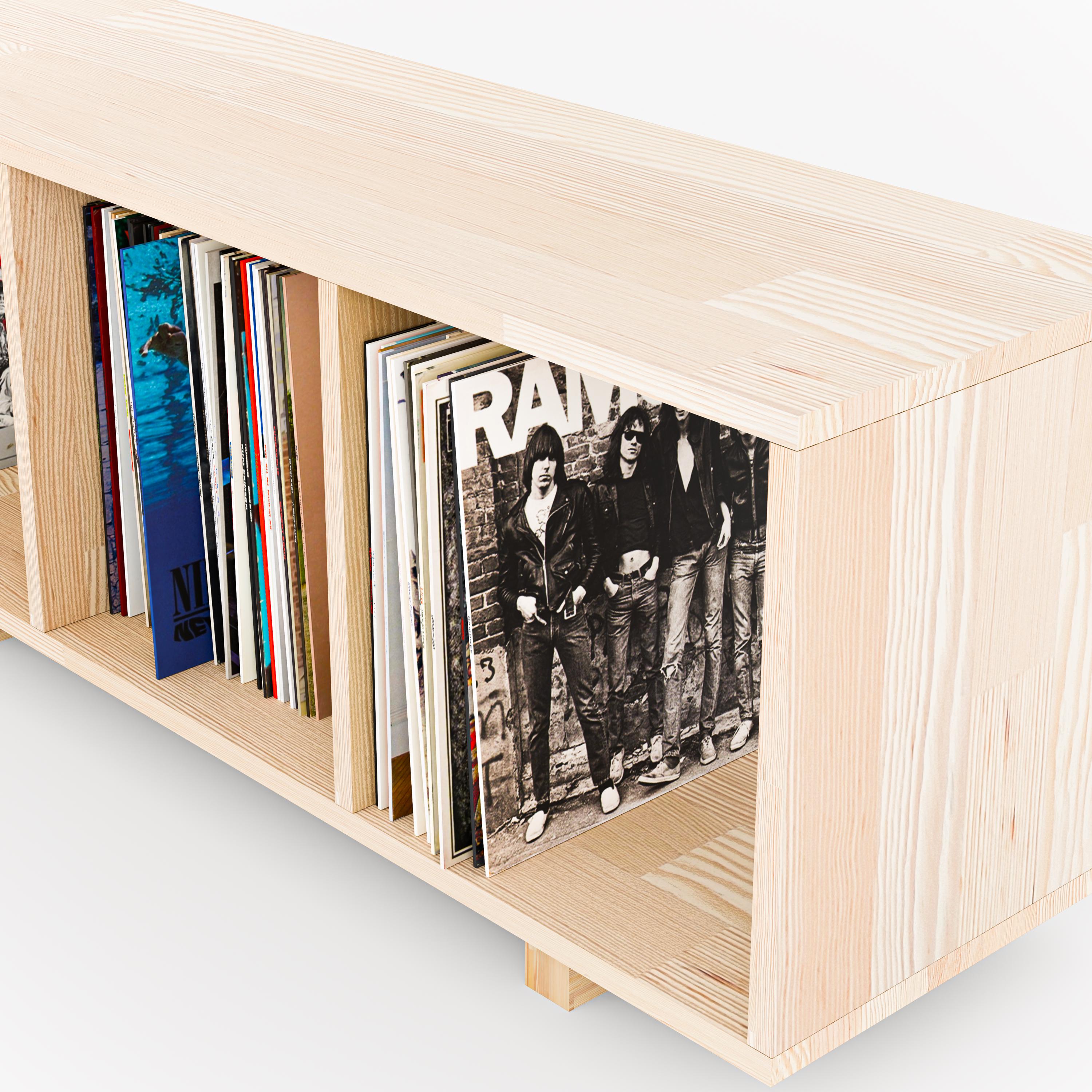 Solid Wood Open Shelving Unit & Bookcase