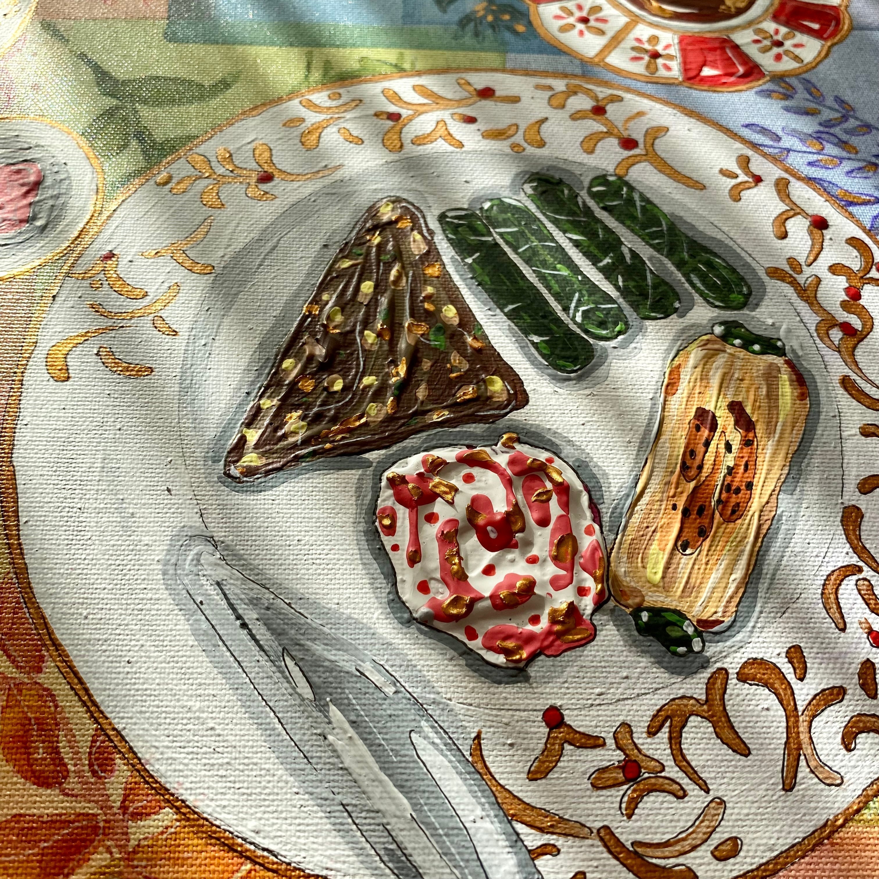 My Mother's Table Painting