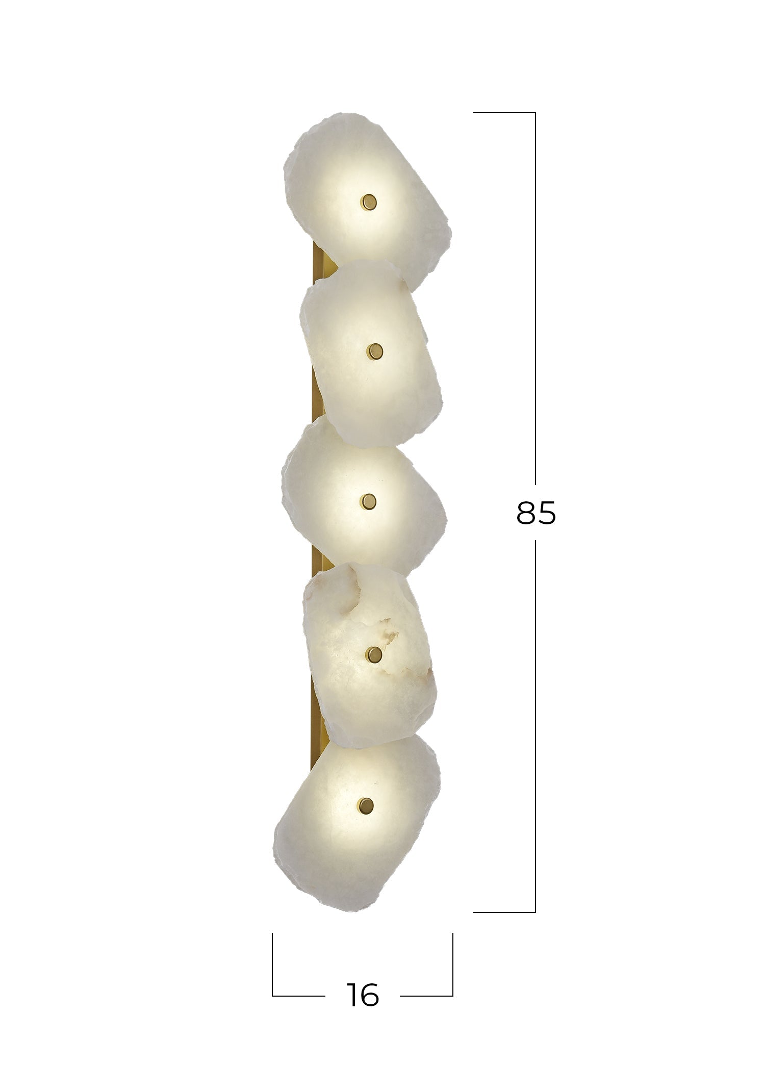 Juliet İkili Mermer Aplik