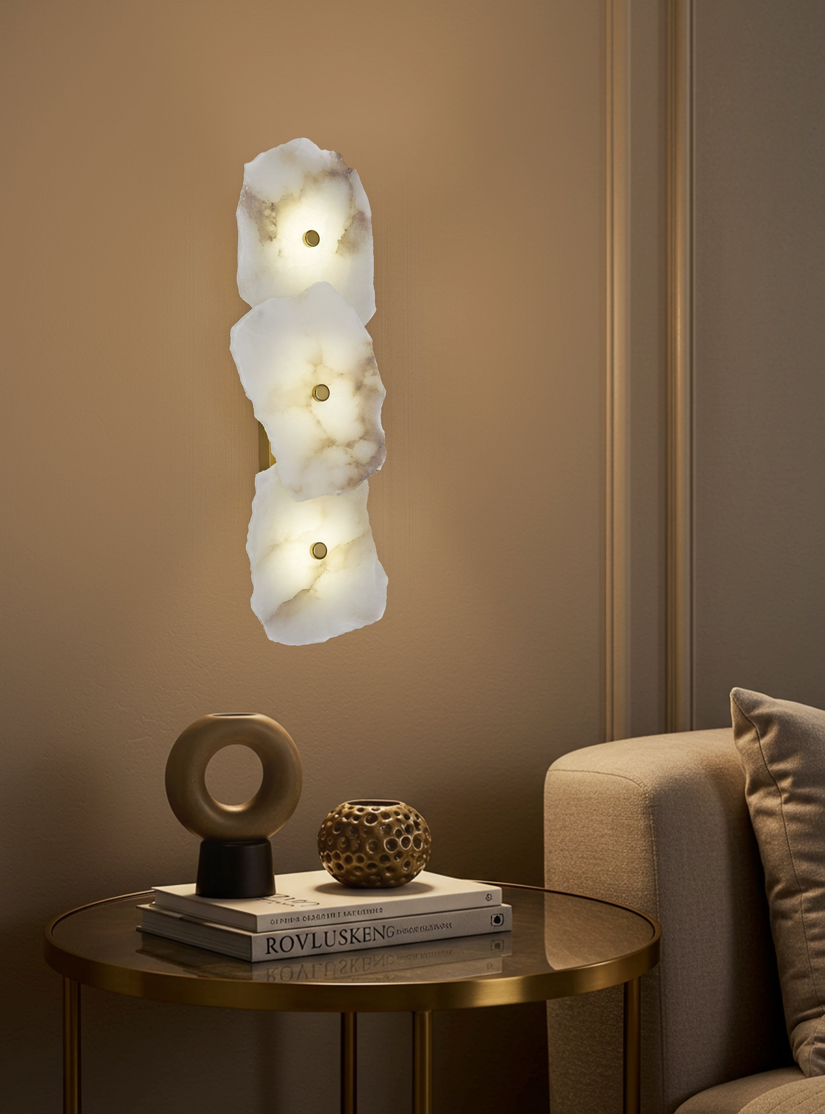 Juliet İkili Mermer Aplik