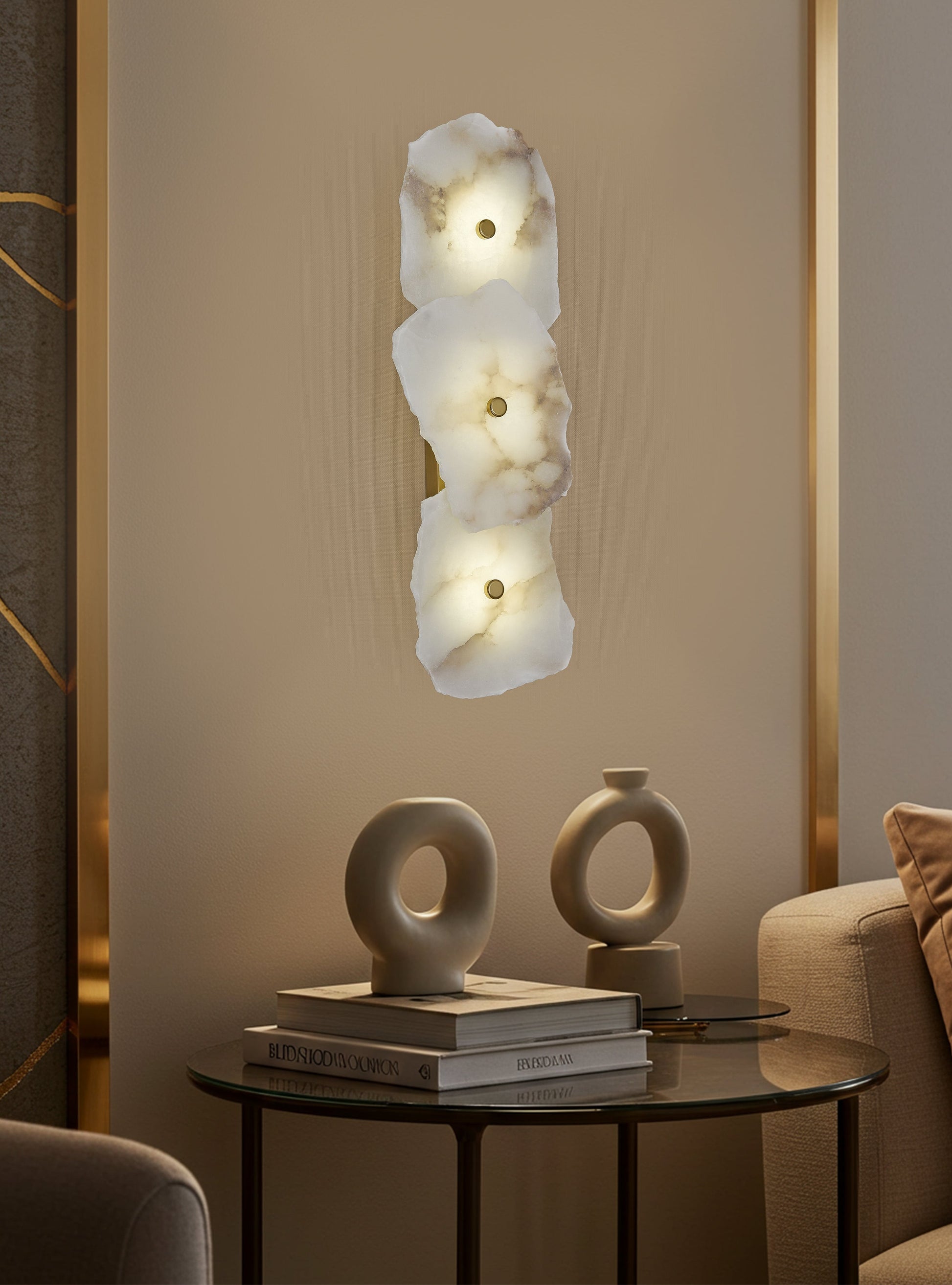 Juliet İkili Mermer Aplik