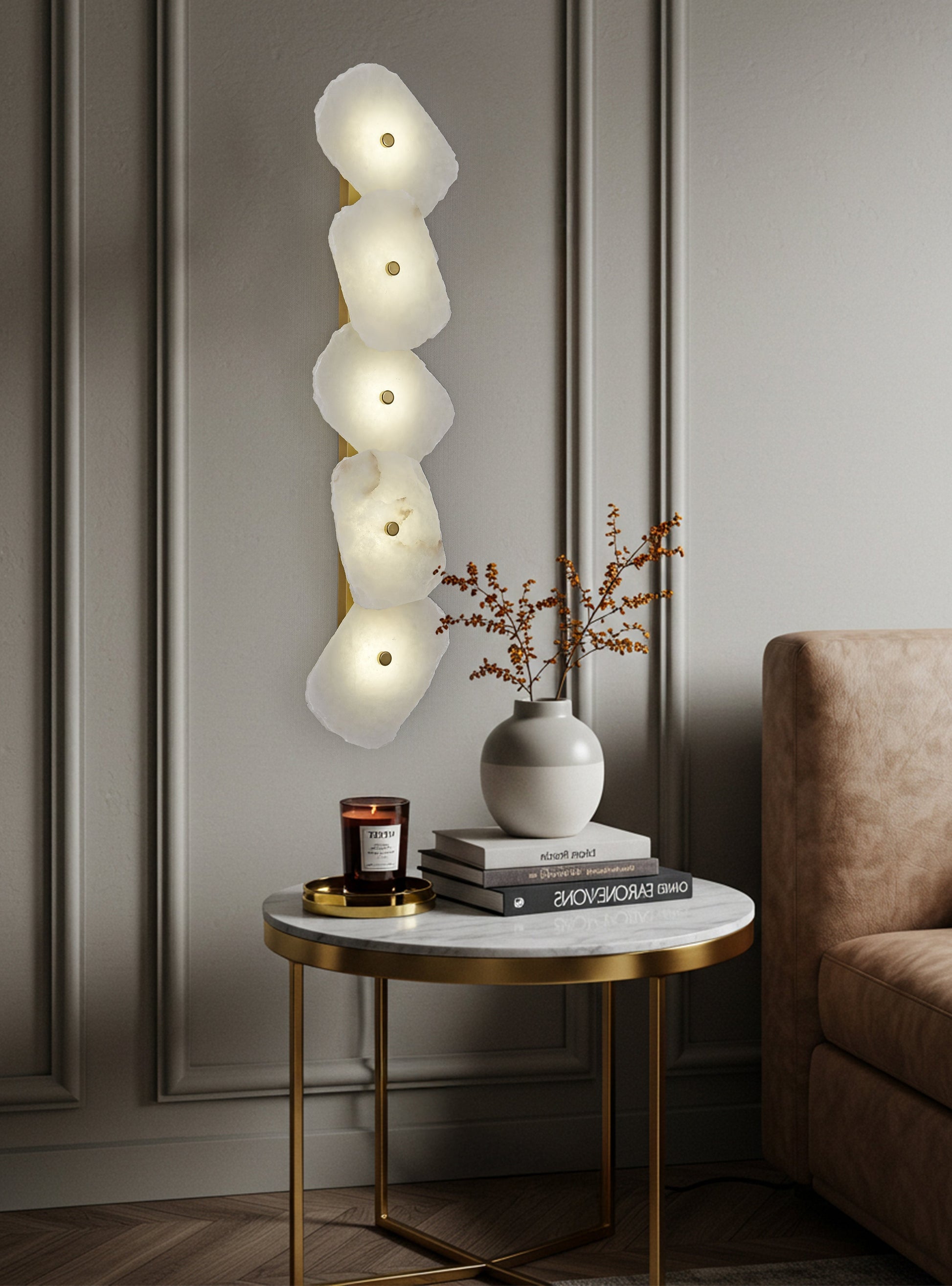 Juliet İkili Mermer Aplik