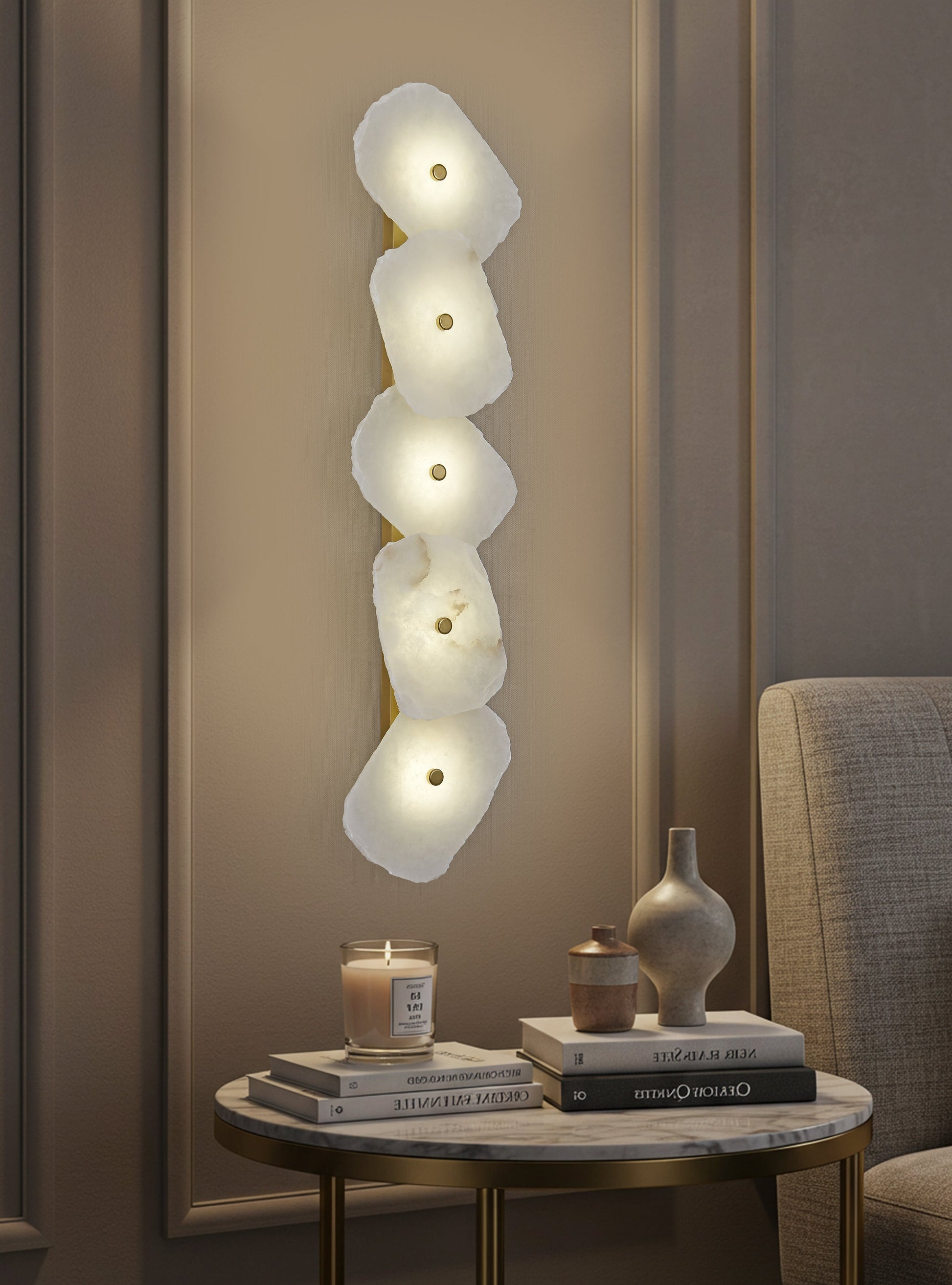 Juliet İkili Mermer Aplik