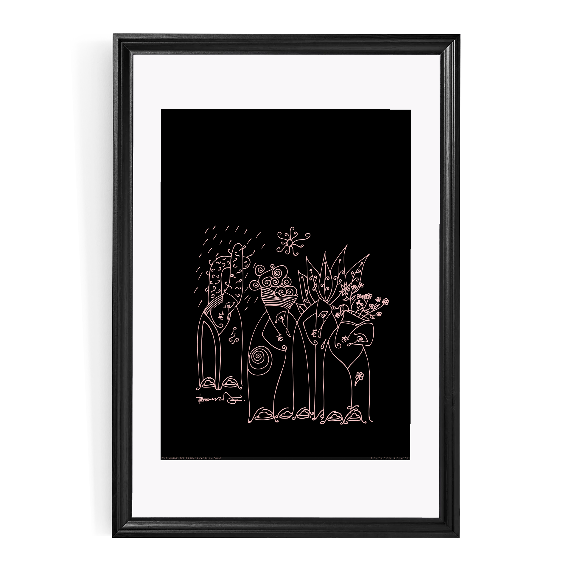Kaktüs - Fine Art Baskı