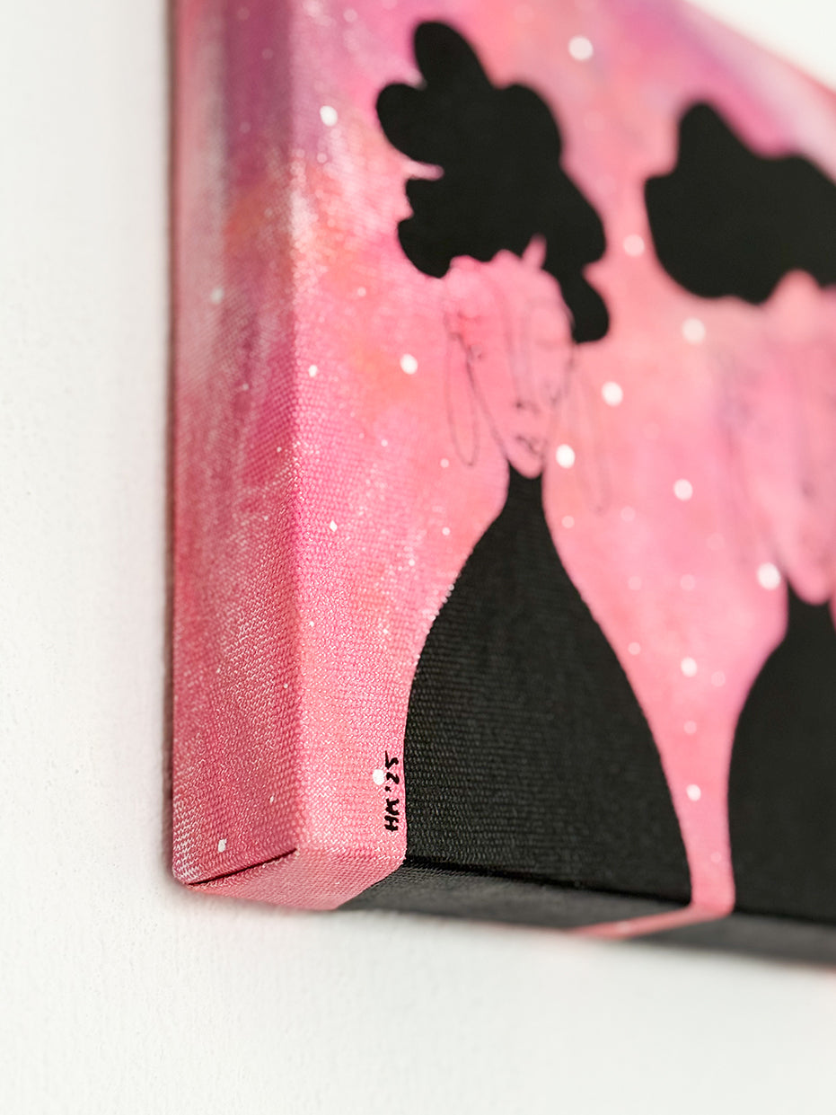 Kanvas Renkli Portre Serisi - 33