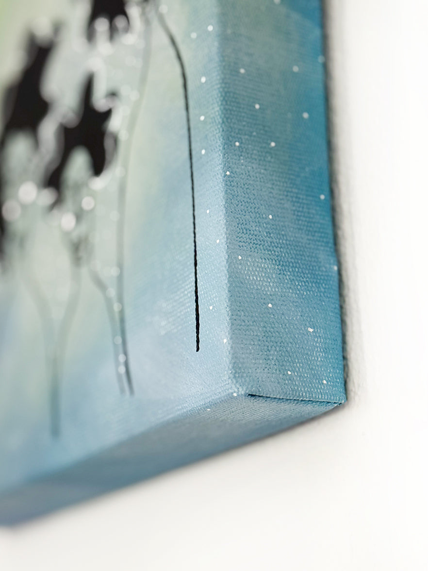 Kanvas Renkli Portre Serisi - 34