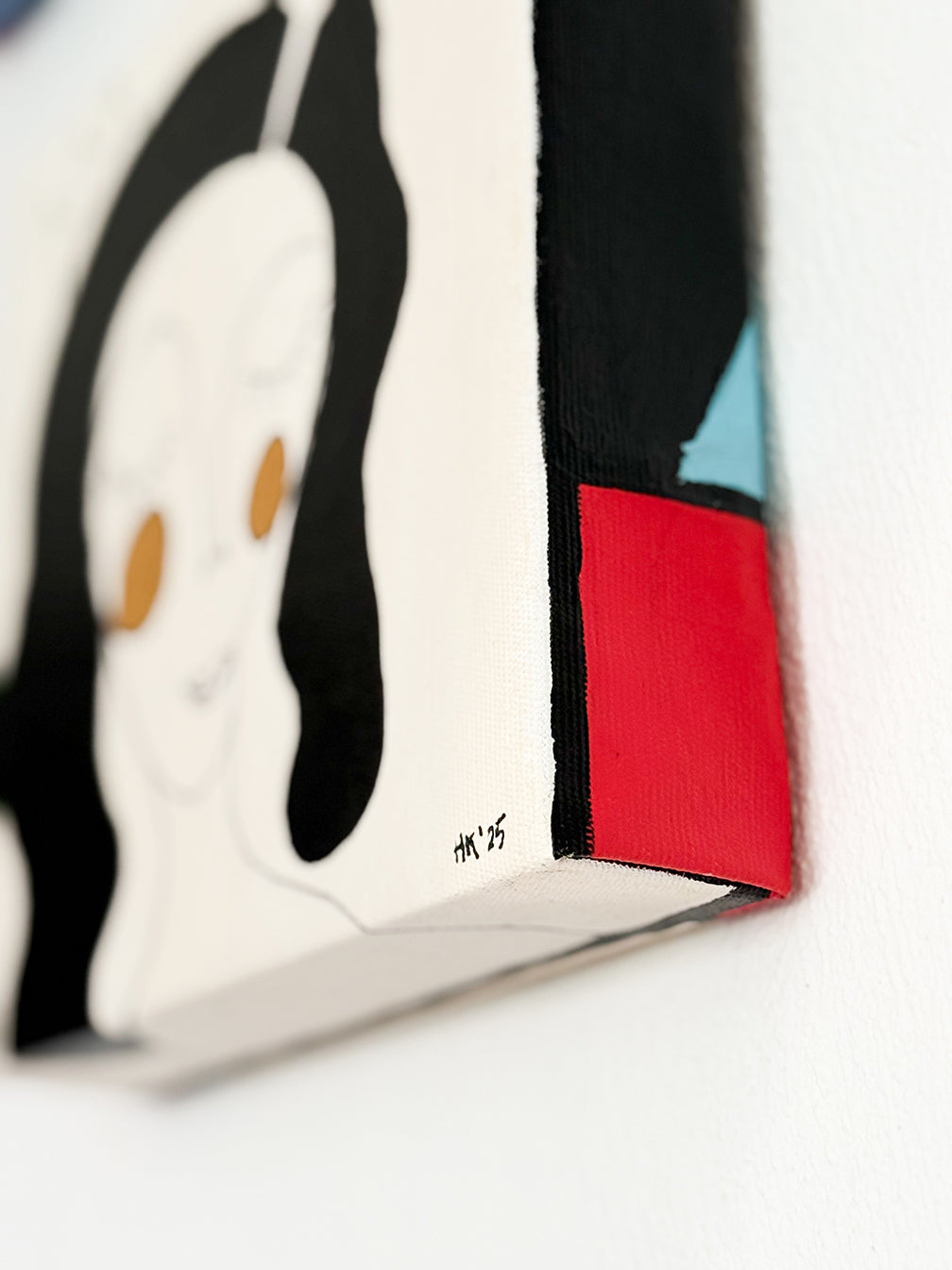 Kanvas Renkli Portre Serisi - 35