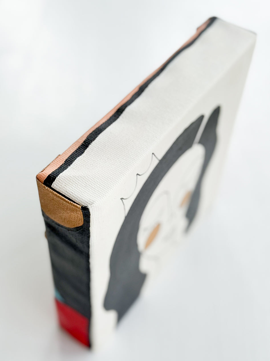 Kanvas Renkli Portre Serisi - 35