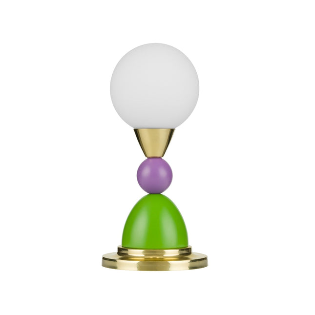 Lıttle Lollıes Renkli Masa Lambası No:1-Masa Lambası-Sodd Design-Yeşil-Lila-NowShopFun
