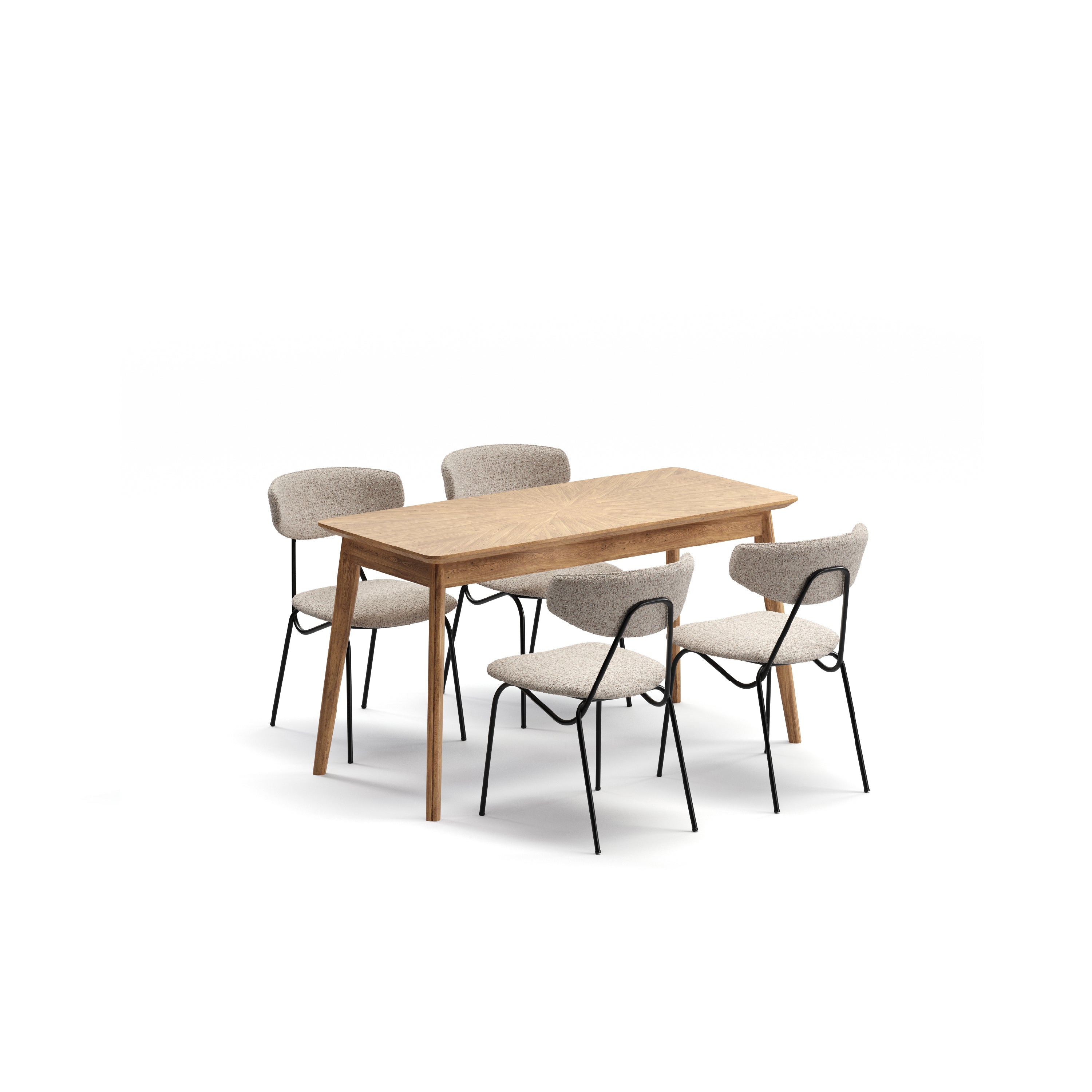 Luna Sandalye Bukle Keten