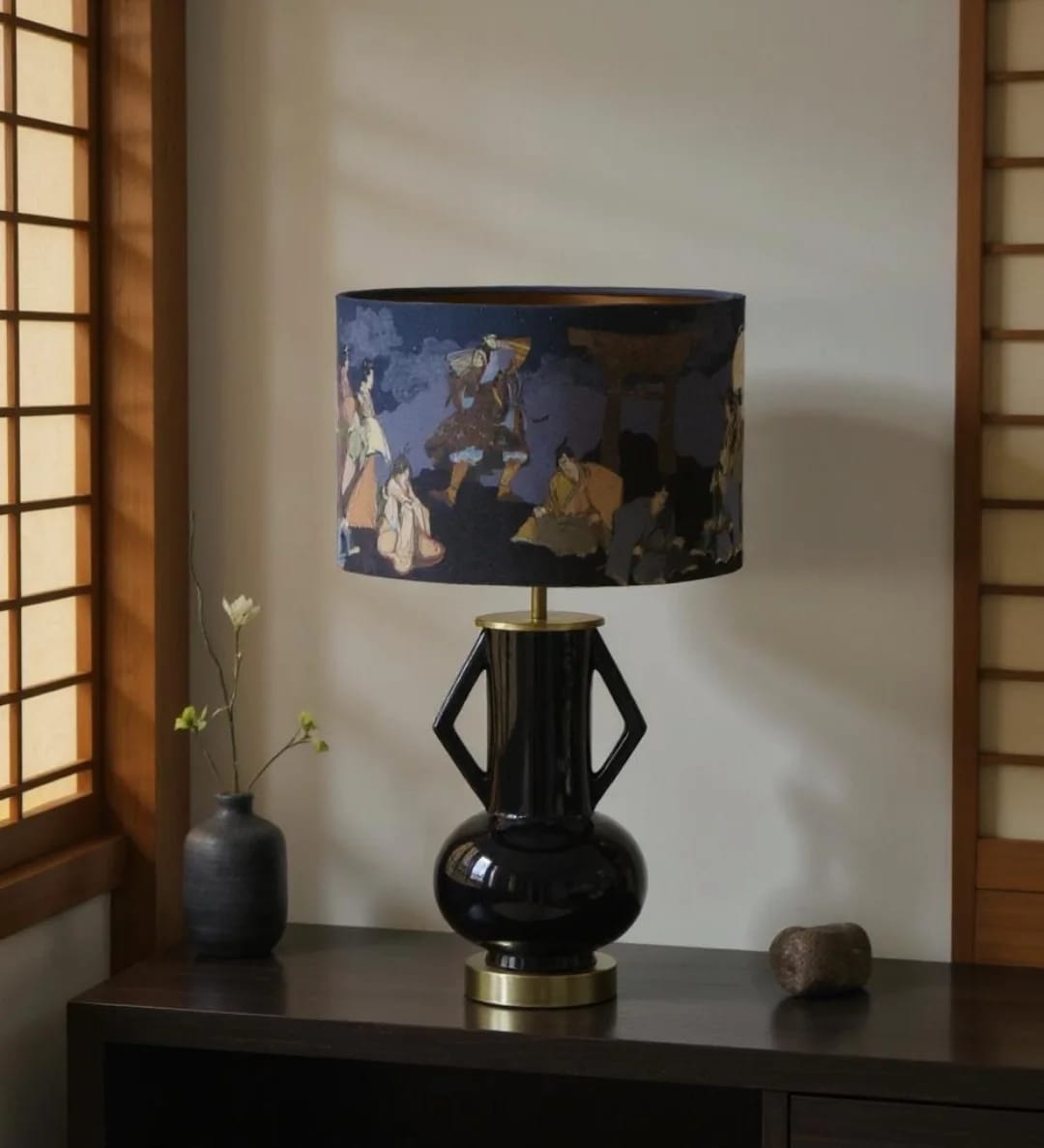 Miyabi Seramik Abajur-Abajur-Mystic Shine Design-NowShopFun