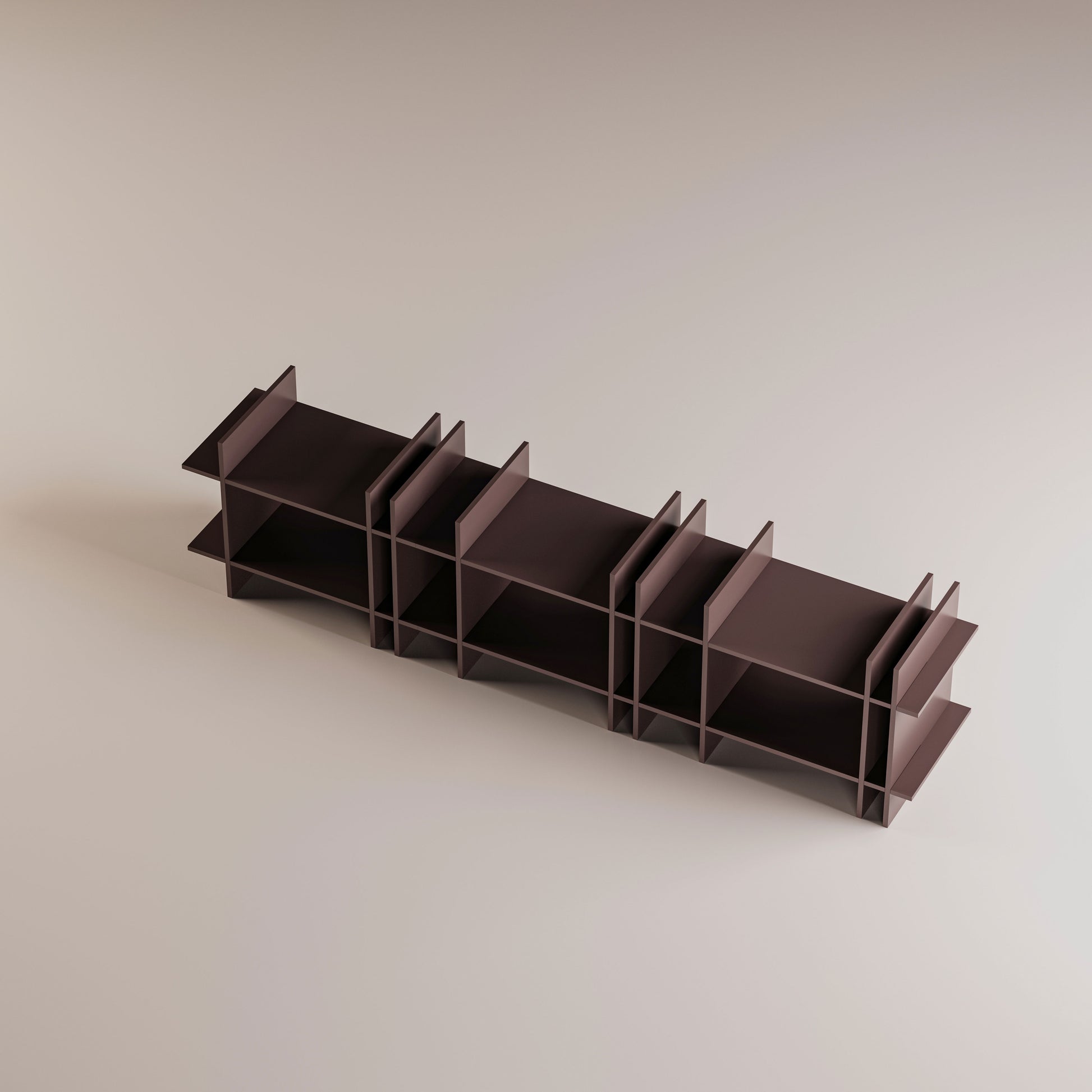 Nexa Tv Ünitesi Üçlü Raf Seti