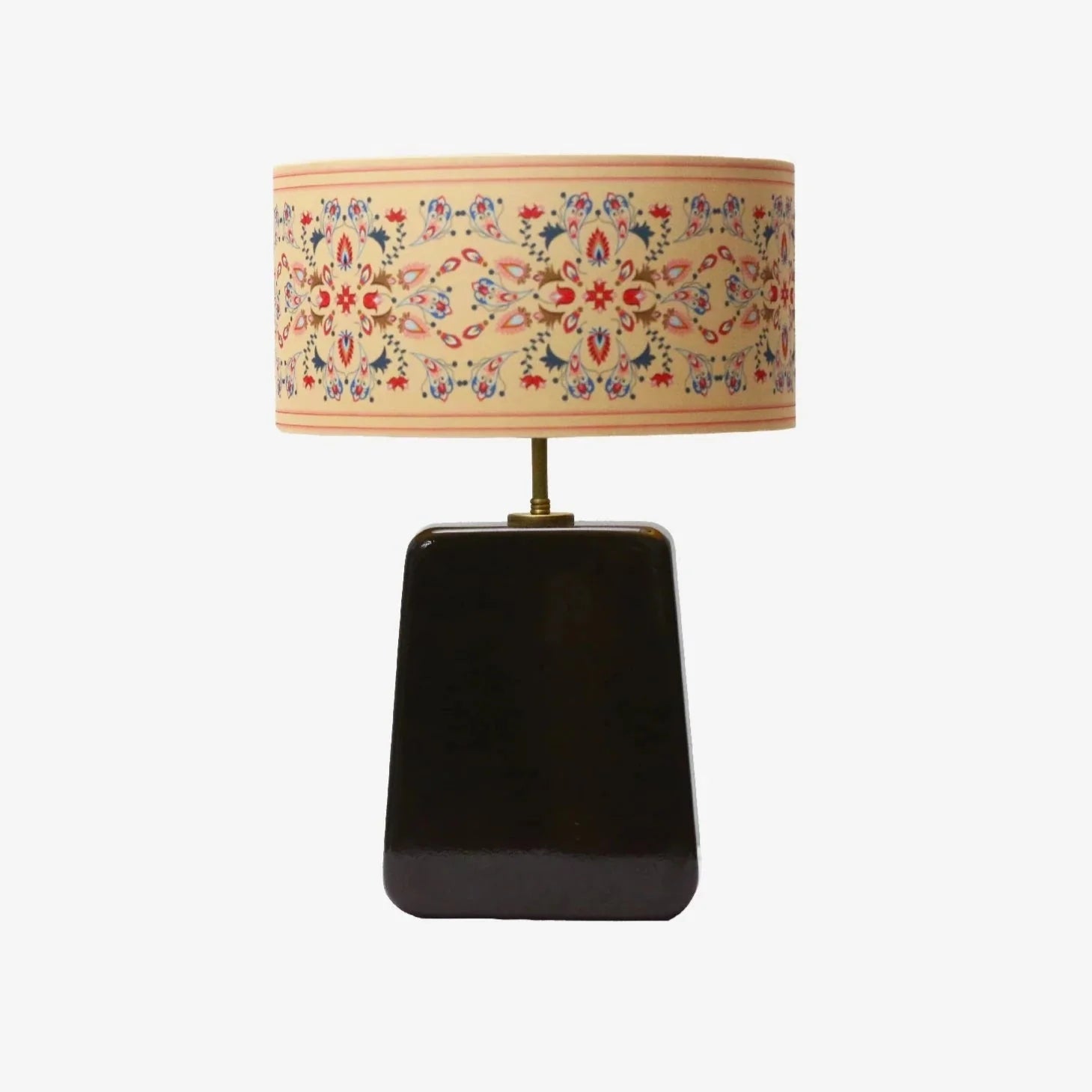 Ornella El Yapımı Ahşap Abajur