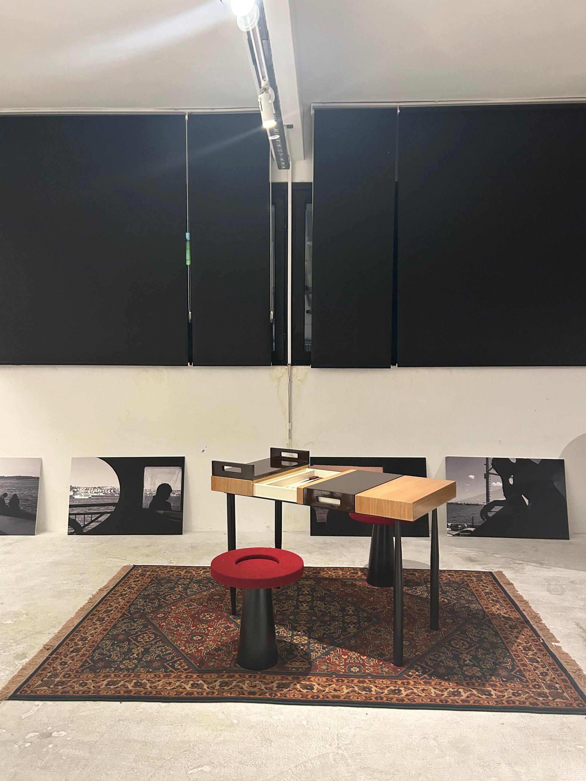 ÖTE TABLE in Oak & Walnut