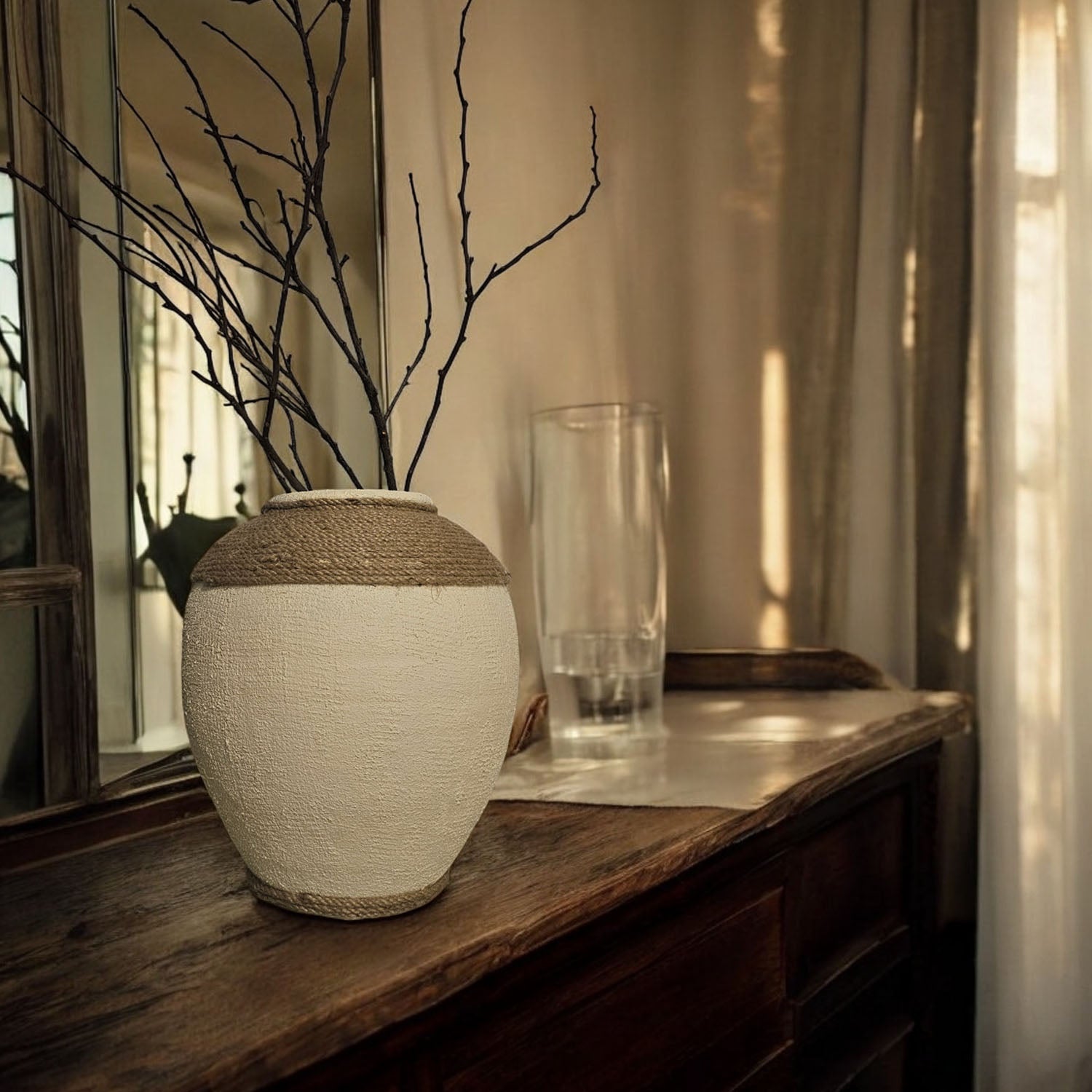 Özel Seri Vazo No4-Vazo-D&G Terracotta Studyo-NowShopFun