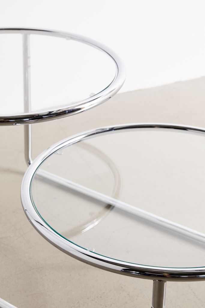 Pair Paslanmaz Orta Sehpa