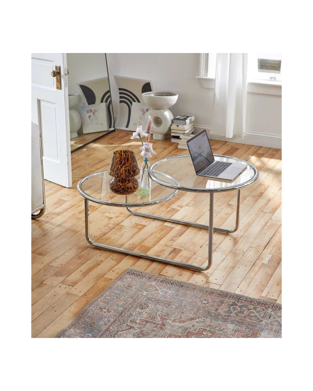 Pair Paslanmaz Orta Sehpa