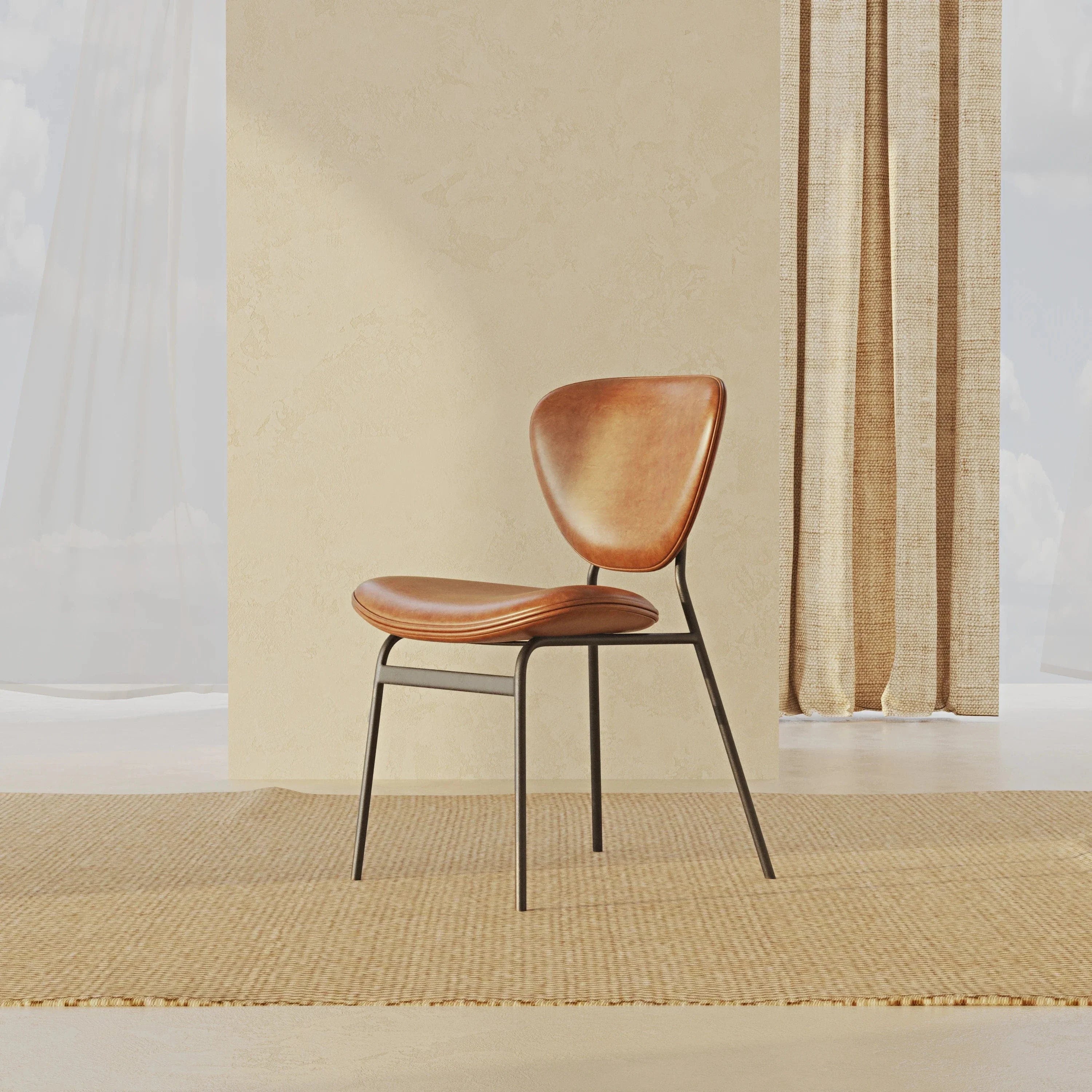 Quin Yemek Sandalyesi Deri