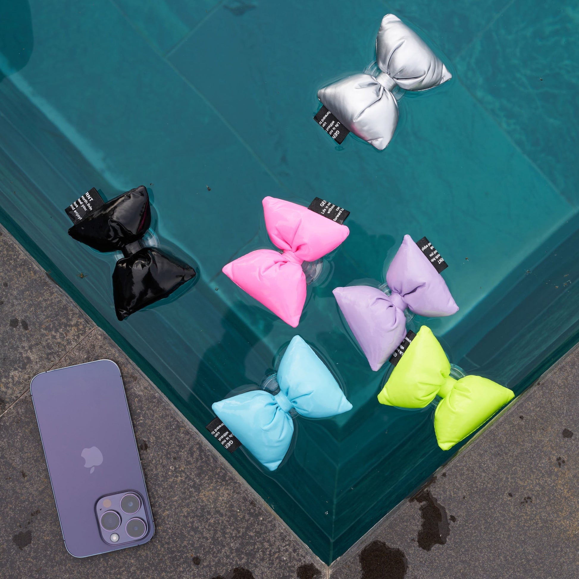 Ribbon Telefon Tutucu / Popsocket-Telefon Tutucu-Color Reflect-pembe-NowShopFun