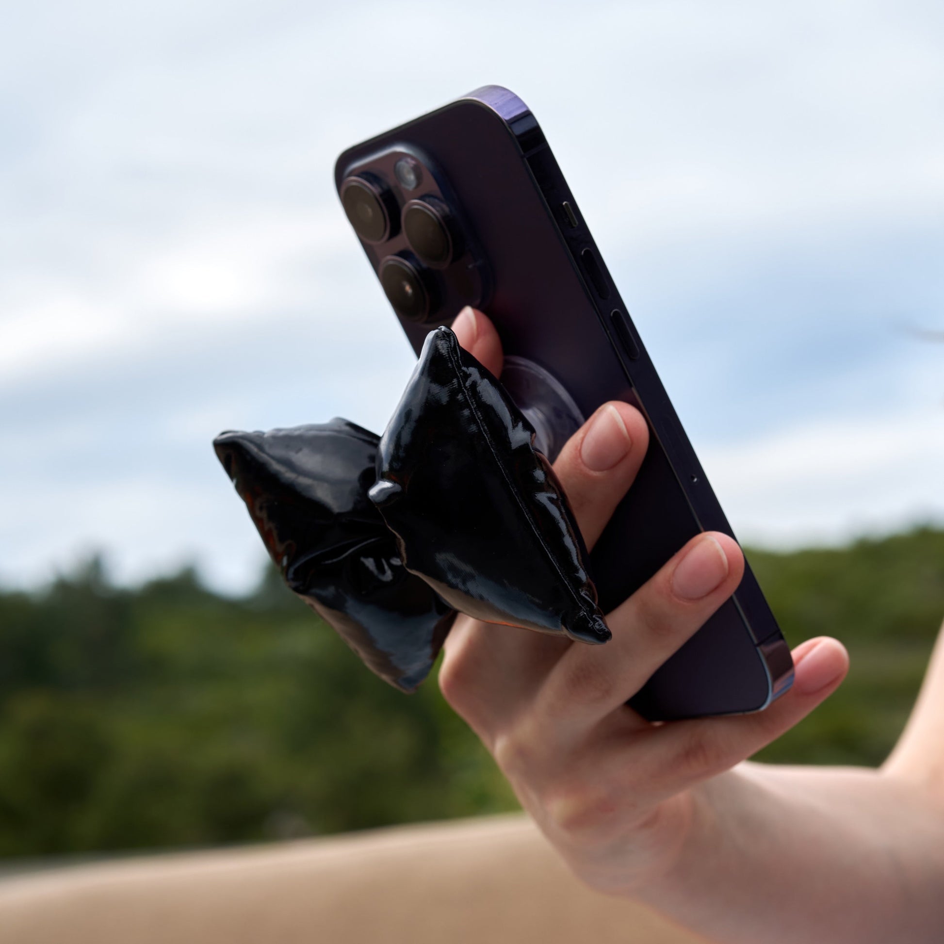 Ribbon Telefon Tutucu / Popsocket-Telefon Tutucu-Color Reflect-pembe-NowShopFun