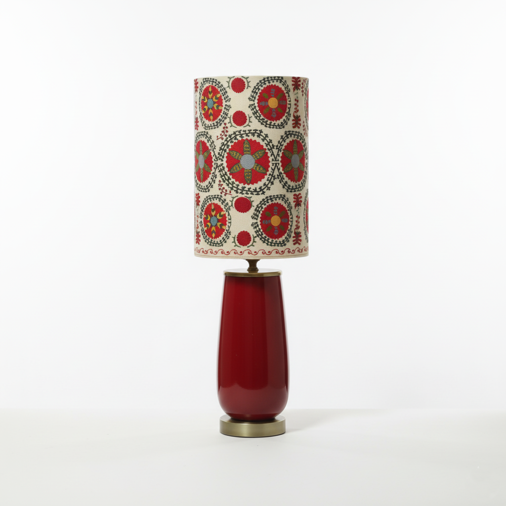 Samar El Yapımı Seramik Abajur-Abajur-Mystic Shine Design-NowShopFun