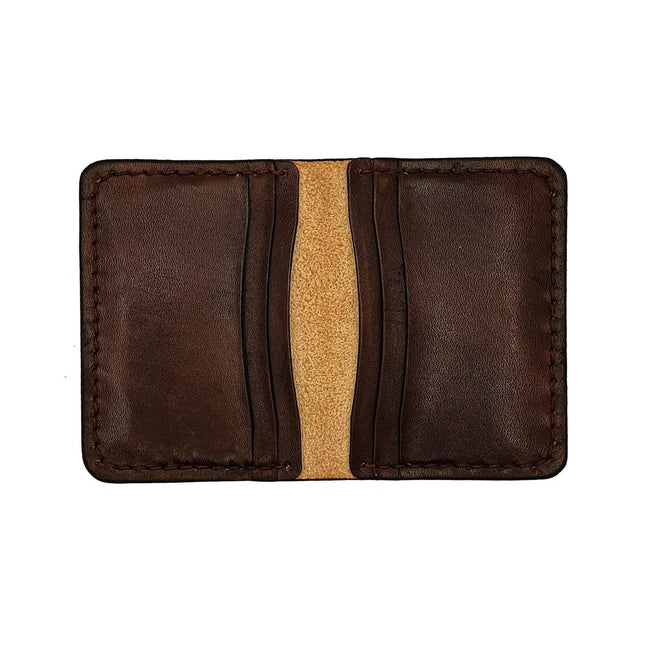 1984 Leather Goods - Bifold Kartlık - Koyu Kahverengi - Cüzdan & Kartlık