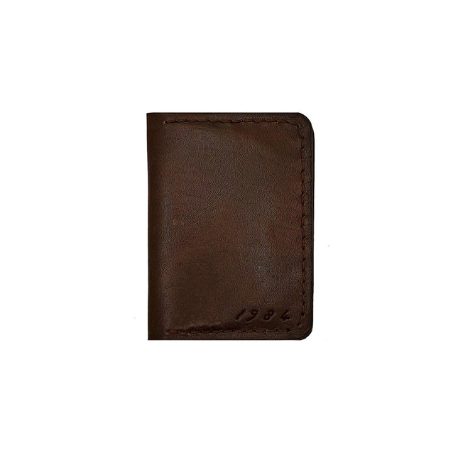 1984 Leather Goods - Bifold Kartlık - Koyu Kahverengi - Cüzdan & Kartlık