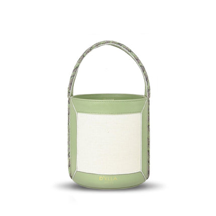 D'ylla Atelier - Lena Bucket Bag Green - Omuz Çantası