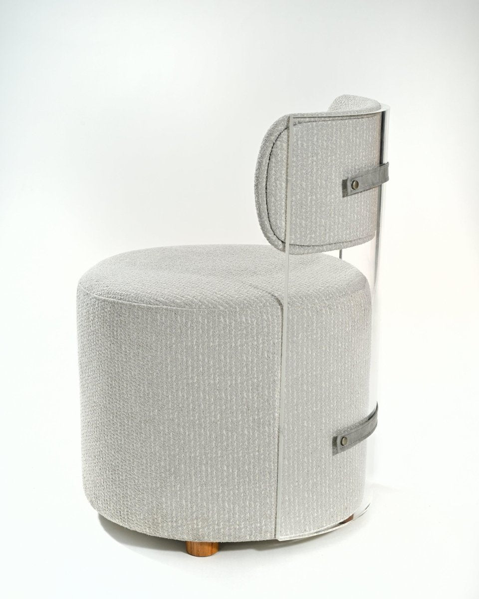 MOON SANDALYE - PLEKSİ ARKALI