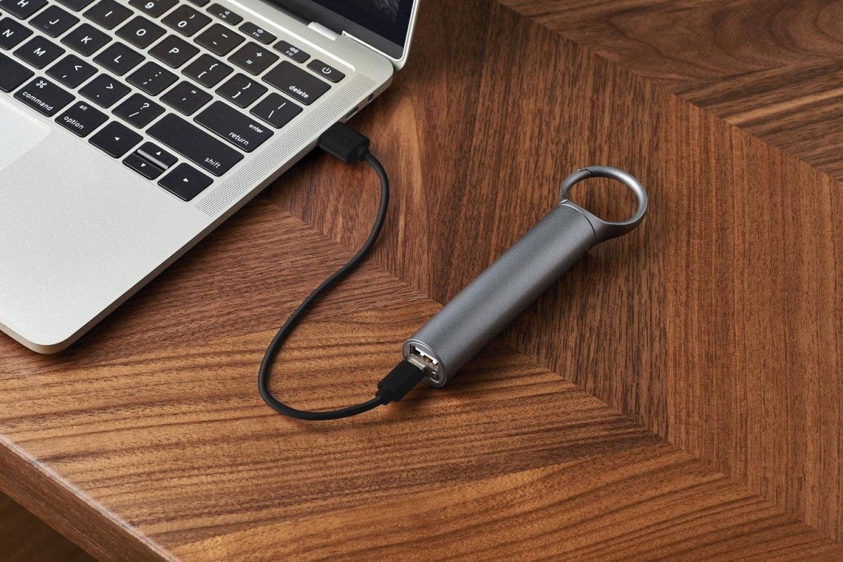 Lexon Nomaday Powerbank Metalik Gri