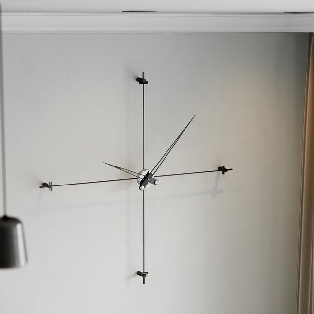 M Clocks - Compass 90 cm Duvar Saati - Duvar Saati