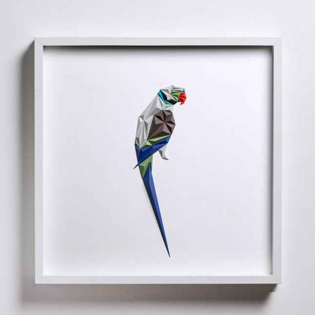 paperpan - Blue Parakeet Tablo - Tablo