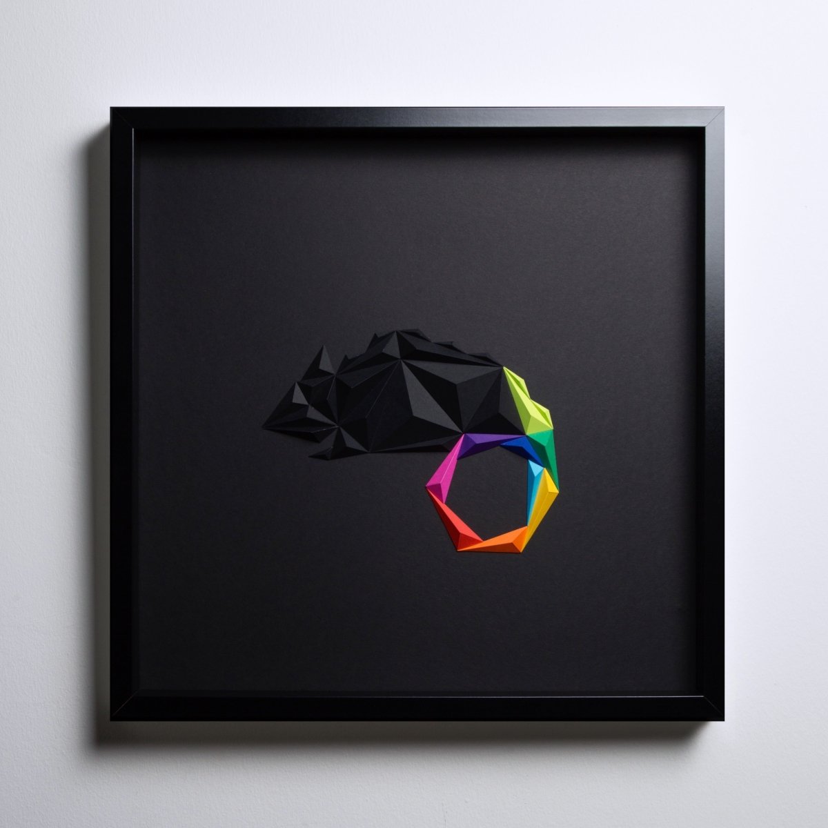 Chameleon - Black / Multicolor Tablo