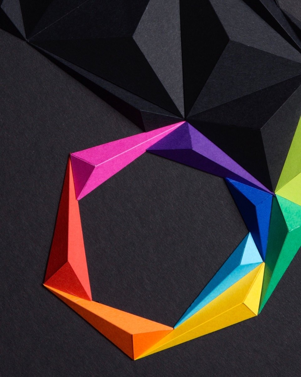 Chameleon - Black / Multicolor Tablo