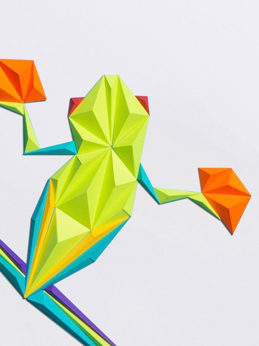 Frog Friend - White Tablo