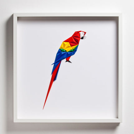 paperpan - Scarlet Macaw Tablo - Tablo