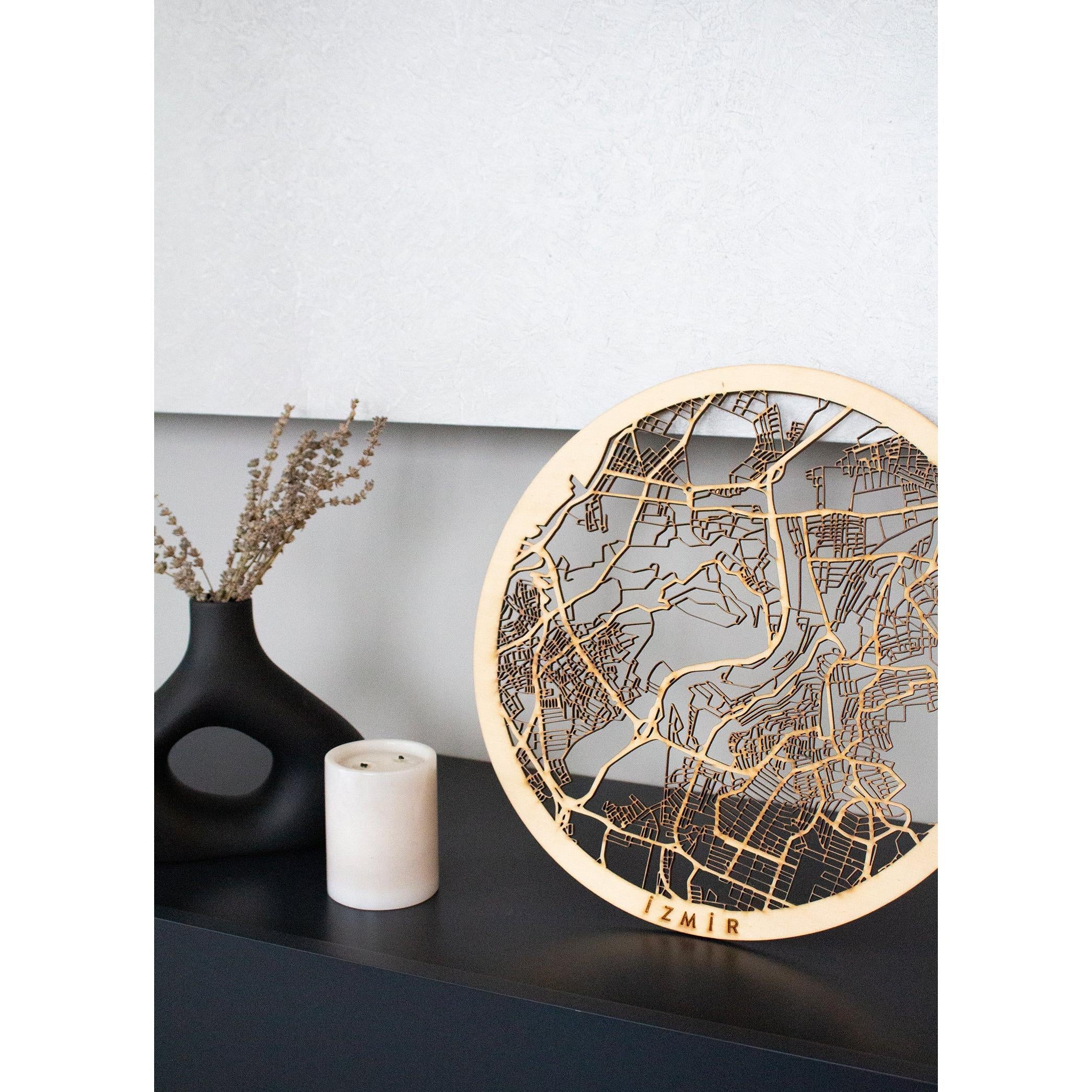 İzmir Ahşap Şehir Haritası
