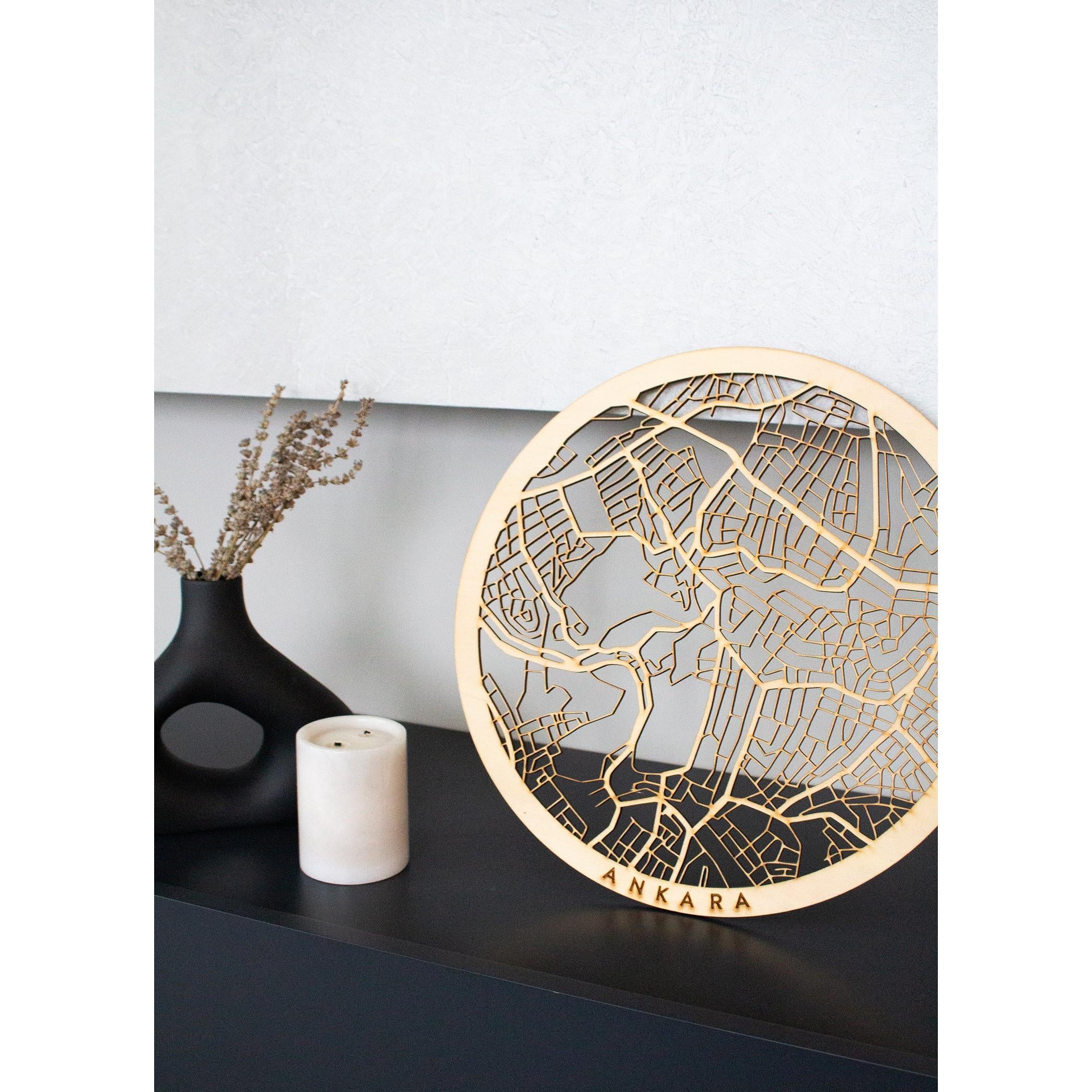 Ankara Ahşap Şehir Haritası