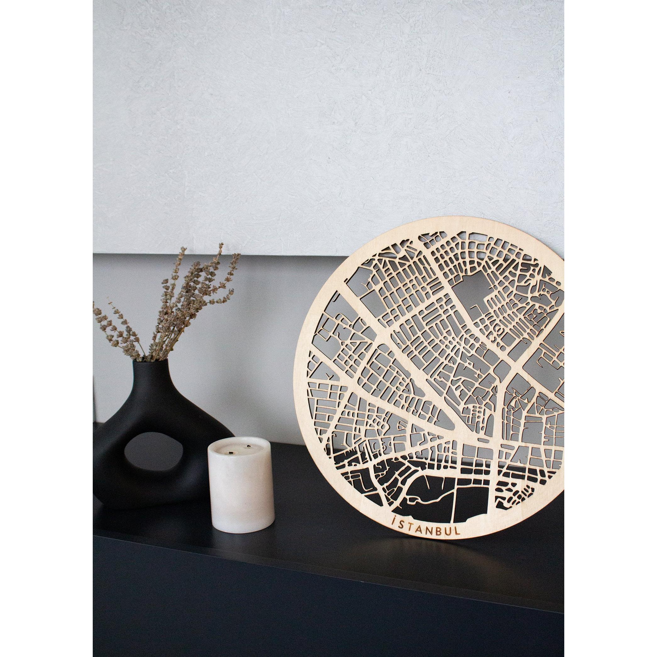 İstanbul Ahşap Şehir Haritası