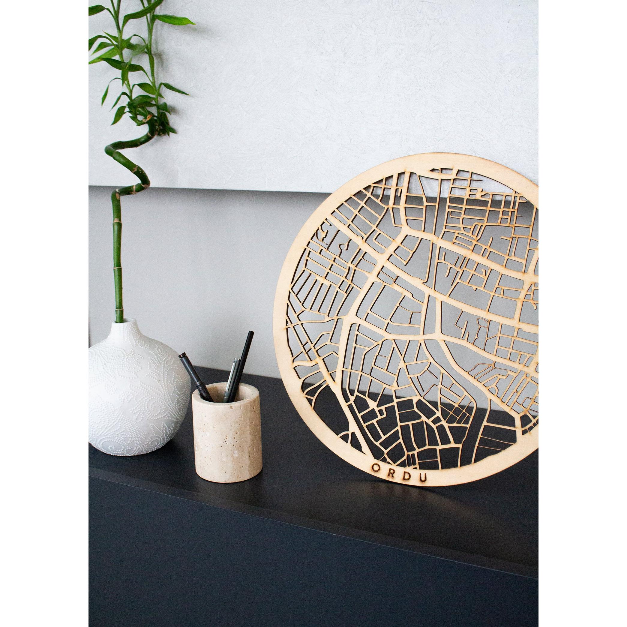 Ordu Ahşap Şehir Haritası