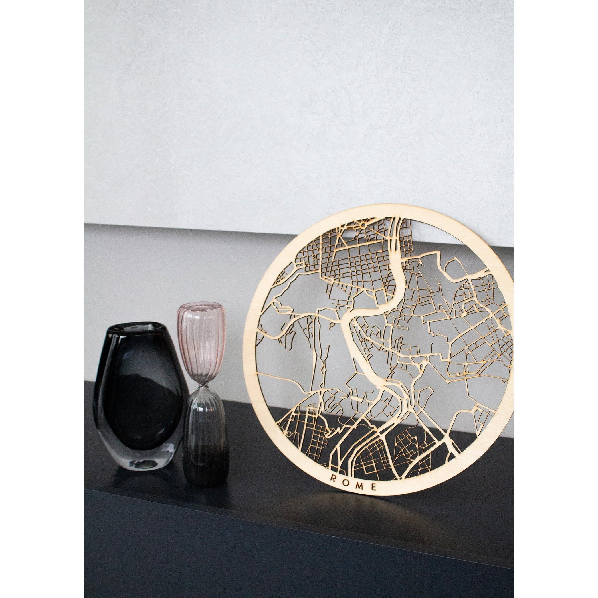 Rome Ahşap Şehir Haritası