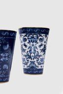 Royal Blue Blanc Beyaz Porselen Vazo-Vazo-Seamona-NowShopFun