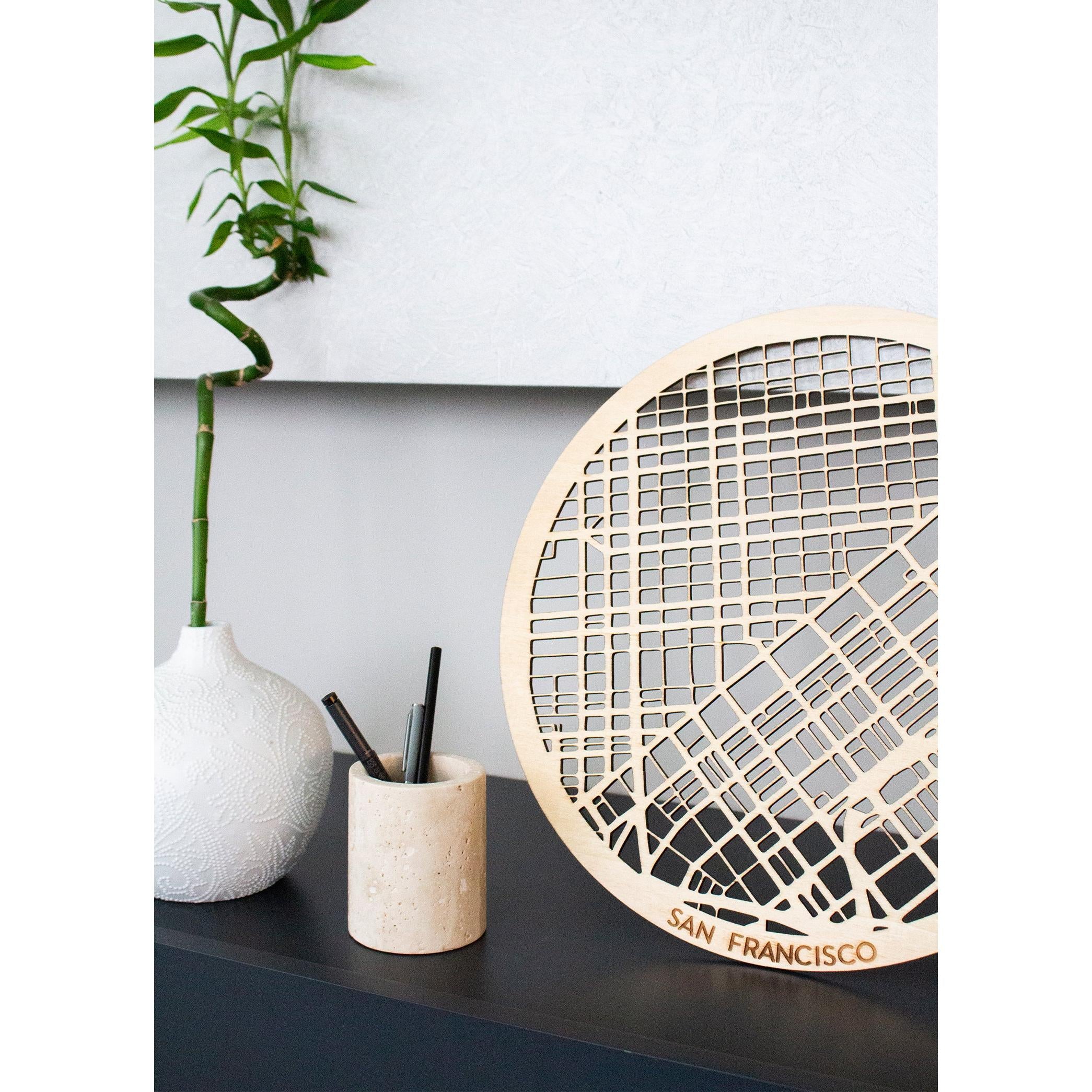 San Francisco Ahşap Şehir Haritası