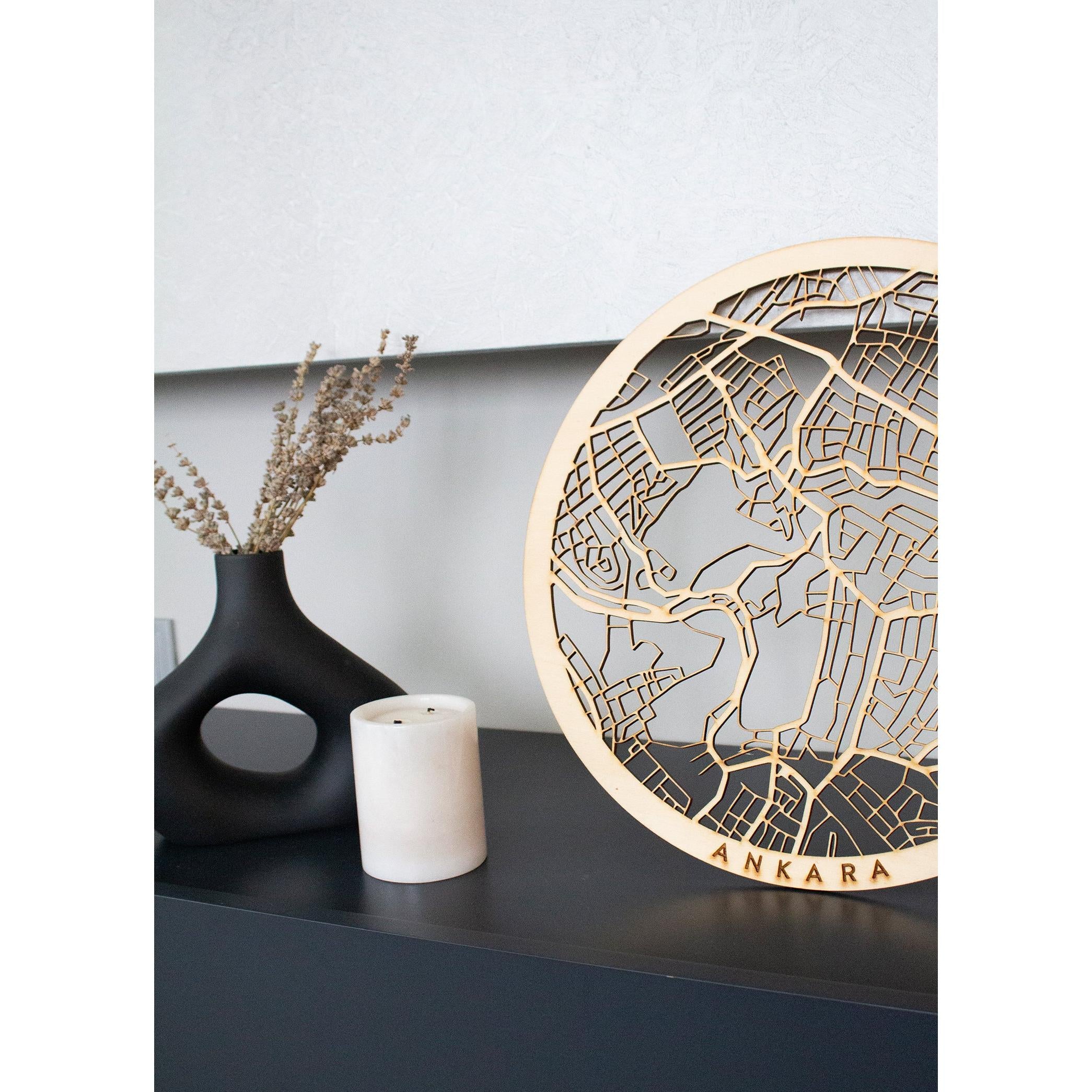 Ankara Ahşap Şehir Haritası