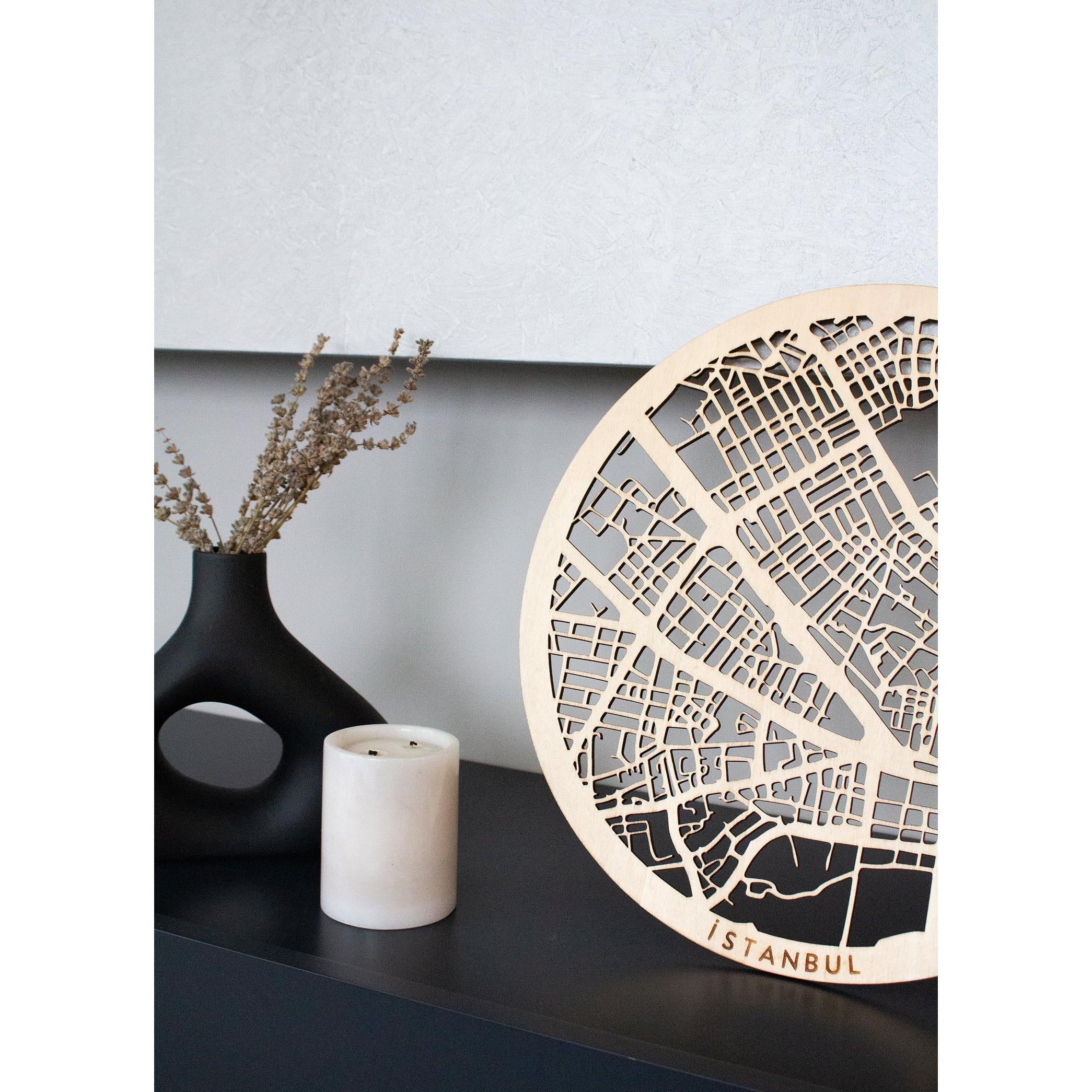 İstanbul Ahşap Şehir Haritası