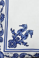 Blue Blanc Dekoratif Mavi Yastık 40x40 Cm 2'li-Yastık & Kırlent-Seamona-NowShopFun