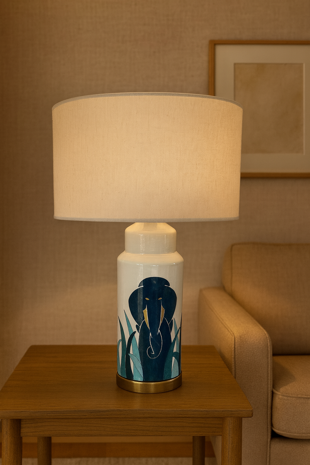 Hein Red Lampshade