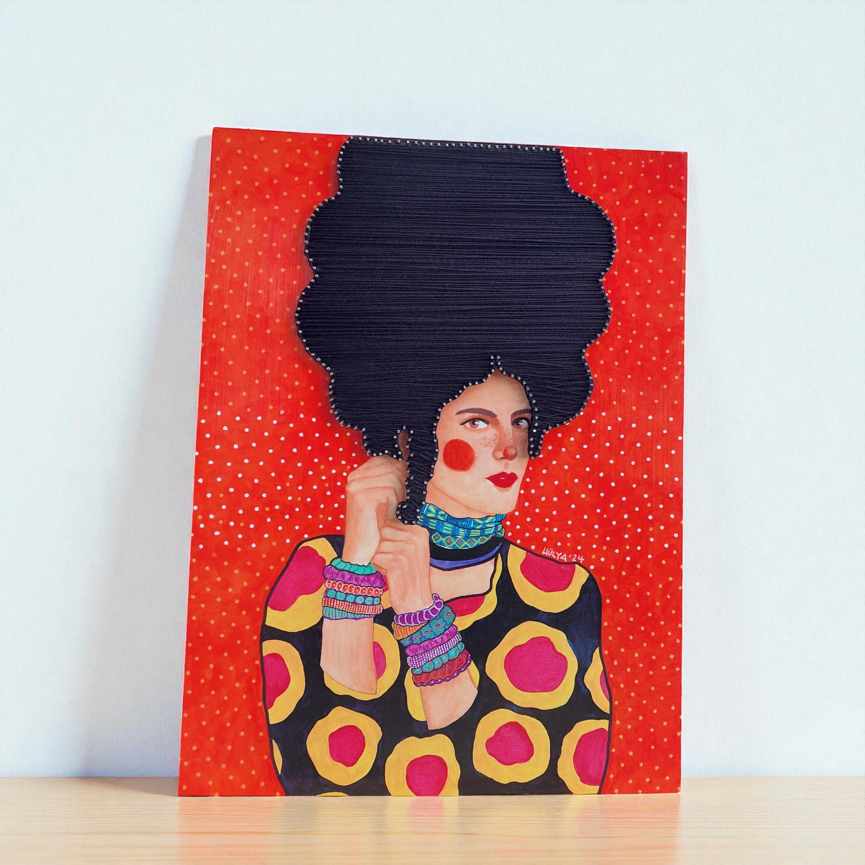 String Art Tablo - Not so easy