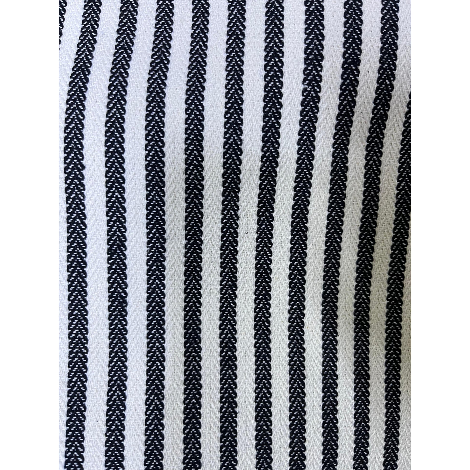 %100 Natural Pamuk Çizgili Puf