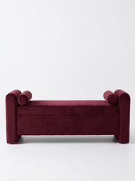 Carrara Bench-Bank-Semya Home-Bordo-NowShopFun